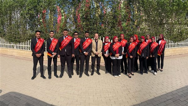 طلاب جامعة حلوان يشاركون في بحث للقوات المسلحة عن دور مصر في الطاقة