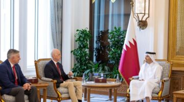 &nbsp;رئيس مجلس الوزراء وزير الخارجية يستقبل وفدا من الكونغرس الأمريكي