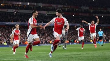ساكا ومارتينيلي في الهجوم.. تشكيل آرسنال ضد ريال مدريد