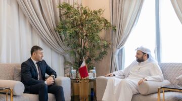 &nbsp;وزير الدولة بوزارة الخارجية يجتمع مع مفوض حقوق الإنسان في البرلمان الأوكراني