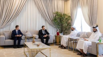 &nbsp;وزير الدولة بوزارة الخارجية يجتمع مع رئيس مكتب مفوض حقوق الطفل لدى رئيس الاتحاد الروسي