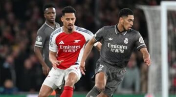 ريال مدريد يصطدم بشبح الخروج الأوروبي أمام أرسنال في موقعة “الريمونتادا المستحيلة”