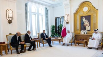 رئيس مجلس الوزراء وزير الخارجية يستقبل عمدة مدينة ريو دي جانيرو البرازيلية