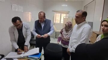 زيارة ميدانية لنائب وزير الصحة بمستشفيات البحيرة