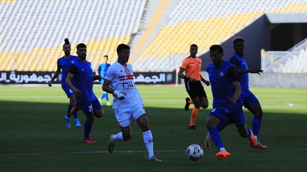 شوط أول.. منسي يتقدم للزمالك أمام سموحة في كأس الرابطة