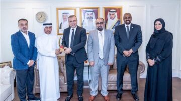 رئيس اتحاد إذاعات وتلفزيونات منظمة التعاون الإسلامي يتفقد ستوديوهات التلفزيون إذاعتي زايد والفجيرة