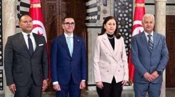 وزير الاستثمار يبحث مع يلتقي رئيسة وزراء تونس سبل تنمية العلاقات الاقتصادية والتجارية