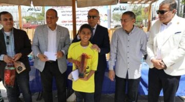 محافظ المنيا يزرع البسمة في قلوب 250 يتيماً تحت شعار «لست وحدك.. كلنا معك»