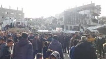 متظاهرون في شمال غزة يطالبون حماس بوقف الحرب