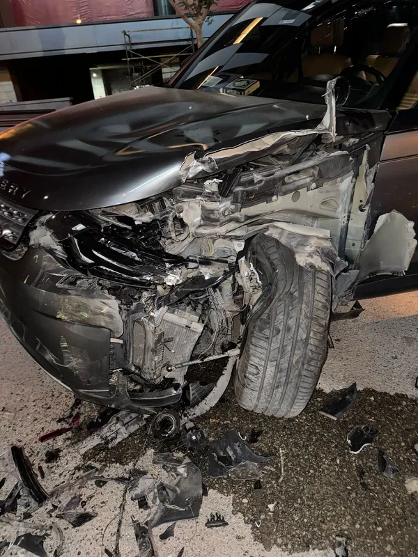 إصابة الفنانة علياء صبحي في حادث بالتجمع الخامس 
