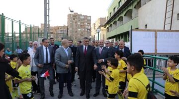 محافظ الجيزة يطلق النسخة الأولى من مونديال المدارس: منصة لاكتشاف المواهب