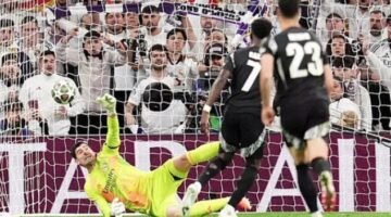 دوري أبطال أوروبا.. التعادل السلبي يحسم الشوط الأول بين ريال مدريد وآرسنال