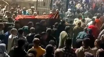 تشييع جثامين ضحايا حادث كوم بلاج بإدكو في البحيرة