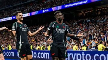 باريس سان جيرمان في الموعد: أرسنال يفوز على ريال مدريد (1/2) ويتأهل لنصف نهائي دوري أبطال أوروبا
