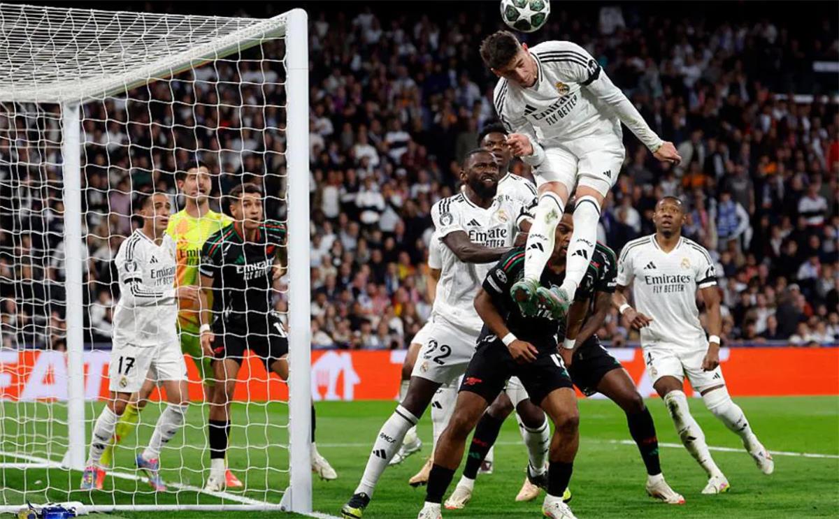 رجل مباراة ريال مدريد وآرسنال في دوري أبطال أوروبا رجل مباراة ريال مدريد وآرسنال في دوري أبطال أوروبا