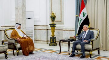 الرئيس العراقي يستقبل وزير الثقافة