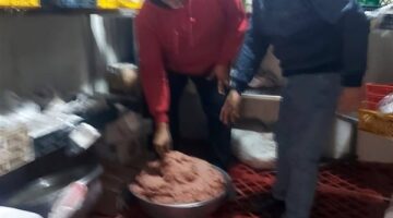 ضبط  14 طن رنجة وفسيخ ولحوم ودجاج مخالفة للمواصفات بالدقهلية