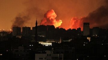 عاجل| 10 شهداء في قصف الاحتلال خيمة تؤوي نازحين غرب خان يونس