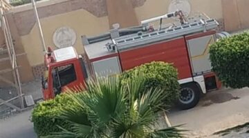 حريق داخل الوحدة الصحية بالفرافرة.. والحماية المدنية تسيطر على النيران