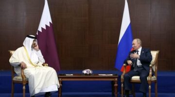 اليوم.. مباحثات مرتقبة بين بوتين وأمير قطر في موسكو