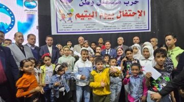 محافظ القليوبية يشهد احتفالية تكريم الأيتام بمقر نادي المؤسسة العُمالية