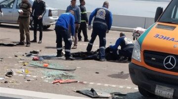 عاجل.. إصابة 3 أشخاص فى حادث أليم بأسوان