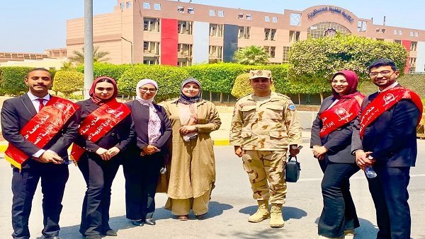رحلة وعي فريدة لطلاب جامعة حلوان داخل الكلية الفنية العسكرية رحلة وعي فريدة لطلاب جامعة حلوان داخل الكلية الفنية العسكرية