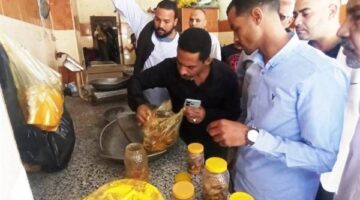 قبل شم النسيم.. إعدام 35 كيلو من الأسماك المملحة فى أسوان