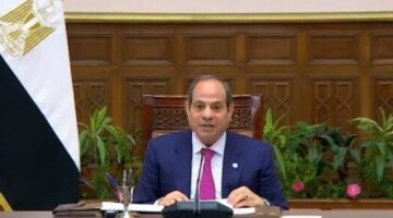 الرئيس السيسي يؤكد دعم مصر الكامل لجهود تحقيق أهداف البرلمان العربي