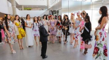 من 45 دولة.. .مكتبة الإسكندرية تستقبل ملكات جمال السياحة والبيئة ضمن جولاتهم في محافظات الجمهورية