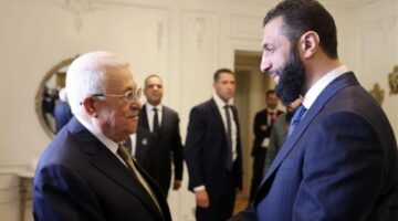 الرئيس الفلسطيني إلى سوريا الجمعة في أول زيارة رسمية في ظل الحكومة الجديدة.. يرافقه أمين سر وعضو اللجنة التنفيذية لمنظمة التحرير الفلسطينية لبحث العلاقة بين البلدين والتهديدات المشتركة