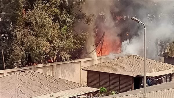 حريق داخل أرض فضاء بمستشفى عين شمس التخصصي.. والحماية المدنية تسيطر عليه حريق داخل أرض فضاء بمستشفى عين شمس التخصصي.. والحماية المدنية تسيطر عليه