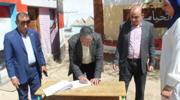 عطية من أقصى الجنوب إلى أقصى الشمال.. مديرية التربية والتعليم بالجيزة في جولة ميدانية لتحفيز الطلاب