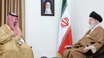 وزير الدفاع السعودي يلتقي خامنئي ويسلمه رسالة من الملك سلمان وسيعقد لقاءات لبحث العلاقات بين البلدين والقضايا ذات الاهتمام المشترك