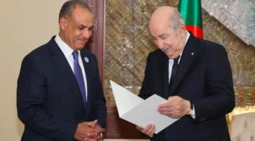 وزير الخارجية يسلم رسالة خطية من الرئيس السيسي إلى الرئيس الجزائري