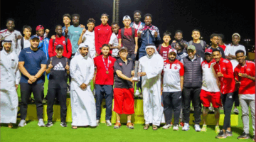 &nbsp;النادي العربي يحرز لقب كأس قطر لألعاب القوى لفئة الشباب