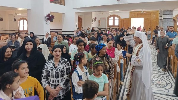 الأنبا بشارة يترأس صلوات خميس العهد بكنيسة السيدة العذراء بالفقاعي الأنبا بشارة يترأس صلوات خميس العهد بكنيسة السيدة العذراء بالفقاعي