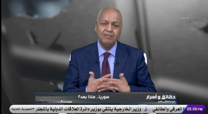 مصطفى بكري: مصر لم تطالب بنزع سلاح حماس مثلما ادعى البعض مصطفى بكري: مصر لم تطالب بنزع سلاح حماس مثلما ادعى البعض
