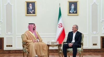 بزشكيان لوزير الدفاع السعودي: نعتبركم أخوة لنا وجاهزون لتوسيع علاقاتنا مع الرياض