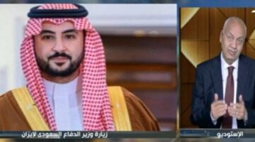 مصطفى بكري: الملف النووي الإيراني كان محور زيارة «بن سلمان» لـ طهران