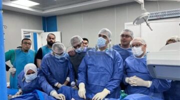 نجاح أول عملية قسطرة مخية بمستشفيات جامعة المنوفية لإنقاذ مريض من نزيف حاد بالمخ