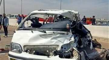 مصرع وإصابة 4 أشخاص في انقلاب سيارة بطريق الكريمات الصحراوي