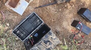 بالصور: الجيش اللبناني يعثر على جهاز تجسس إسرائيلي متطور جنوب البلاد
