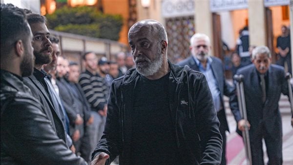 قبل وفاته بساعات.. آخر ظهور للفنان سليمان عيد في عزاء المنتج صلاح حسن أمس قبل وفاته بساعات.. آخر ظهور للفنان سليمان عيد في عزاء المنتج صلاح حسن أمس