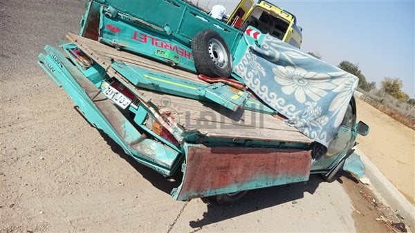 بالأسماء.. مصرع سيدة وإصابة 17 آخرين في حادث انقلاب سيارة ربع نقل بالمنيا بالأسماء.. مصرع سيدة وإصابة 17 آخرين في حادث انقلاب سيارة ربع نقل بالمنيا
