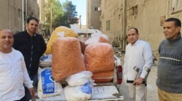 ضبط سلع غذائية منتهية الصلاحية وغير صالحة للاستهلاك بالفيوم