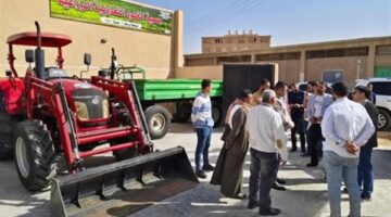 نائبا وزير الزراعة ورئيس الإيفاد يتفقدان مشروعات الاستثمارات الزراعية المستدامة بالمنيا