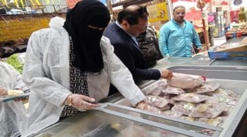 حملات رقابية مكثفة لضبط الأسواق ومراقبة المنتجات الغذائية ببورسعيد