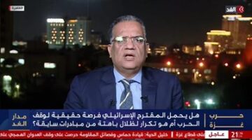 يعني نهاية القضية الفلسطينية.. محمود مسلم: حماس لن تتنازل عن سلاحها