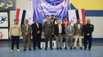 جامعة المنوفية تعلن الفائزين بالمراكز الأولي في بطولة المصارعة للجامعات ضمن دورة الشهيد الرفاعي 52